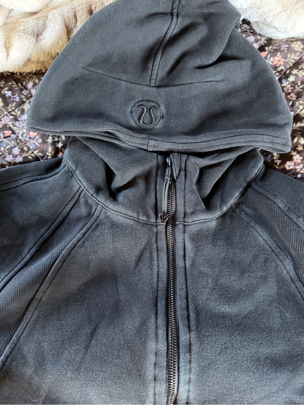 Women's Lululemon Scuba Half-Zip Pullover Hoodie Sweater - Picture 4 of 5
